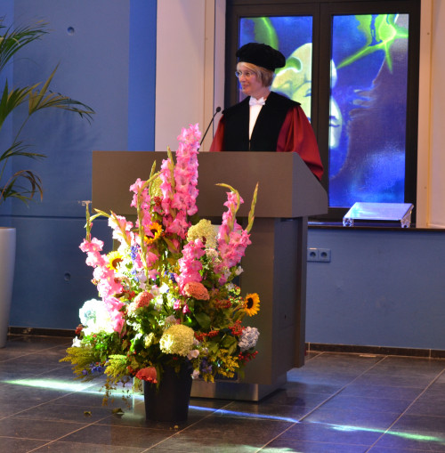 Christine de Die-Smulders tijdens haar oratie